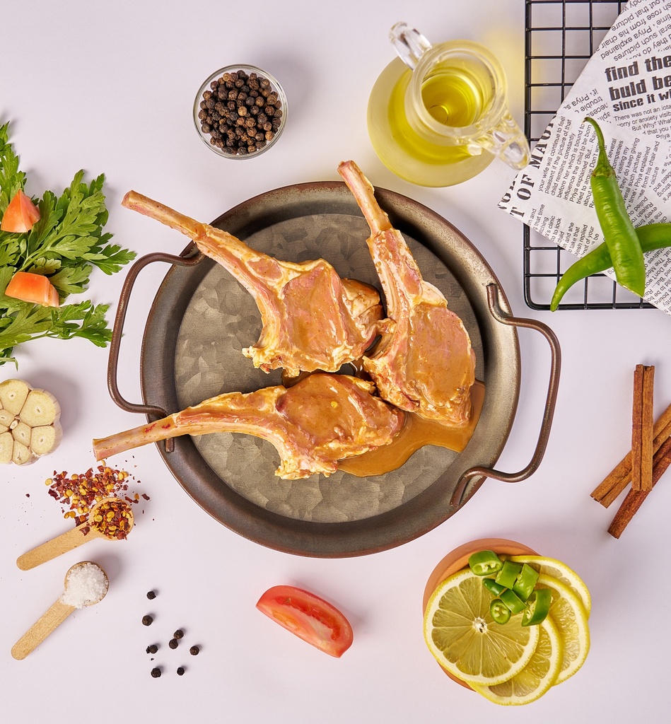 chilled australian Lamp chops - ريش غنم استرالي مبردة