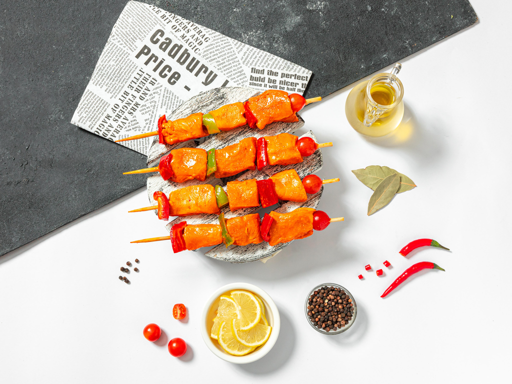 Shish Tawook Saffron - شيش طاووق بالزعفران