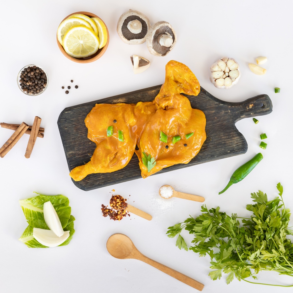 Half Chicken Saffron - نصف دجاجة بالزعفران