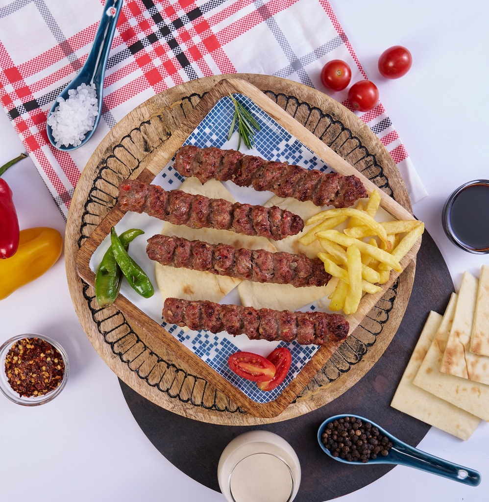 Lamb Meat Kebab [Quarter Kilo] - كباب لحم غنم [ربع كيلو]