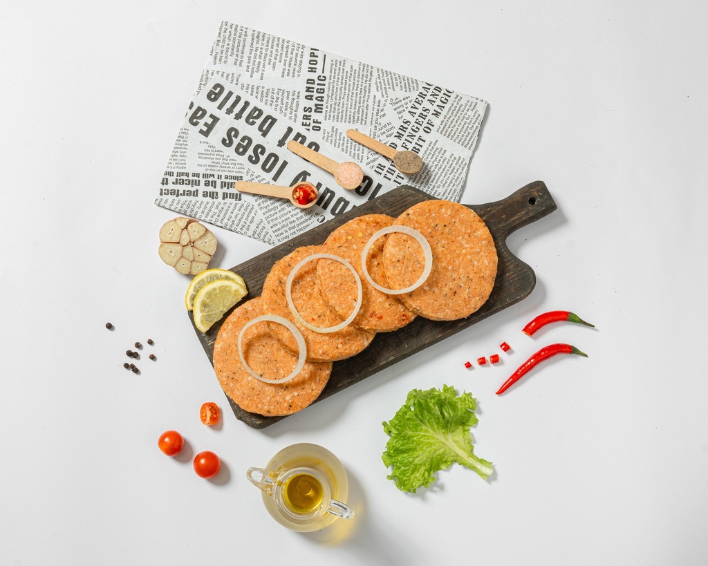 Chicken Burger with cheese - برجر دجاج مع جبنا