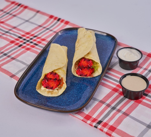 [R0056] 2 Barshaq Tikka sandwich combo - 2 سندويتش برشق تكا كومبو